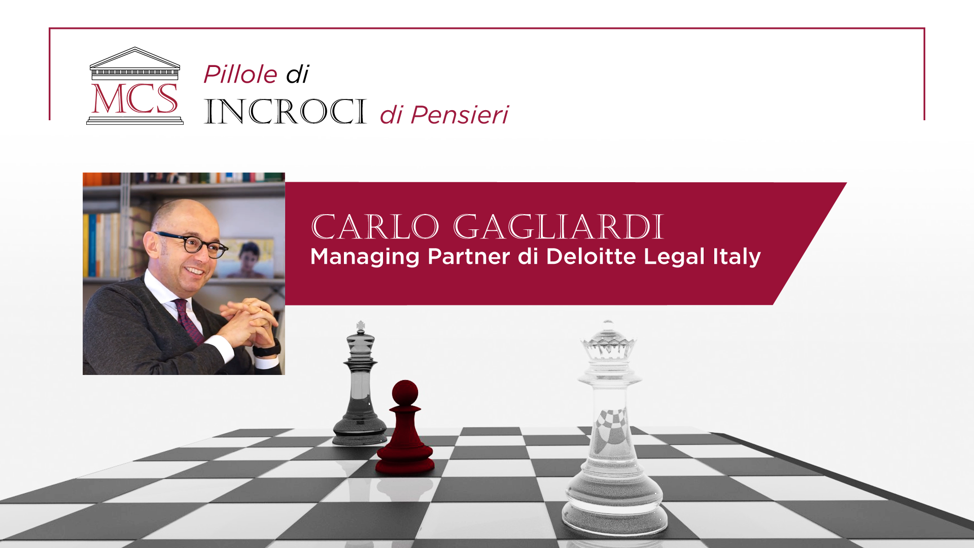 Banner Carlo Gagliardi Pillole Incroci di Pensieri