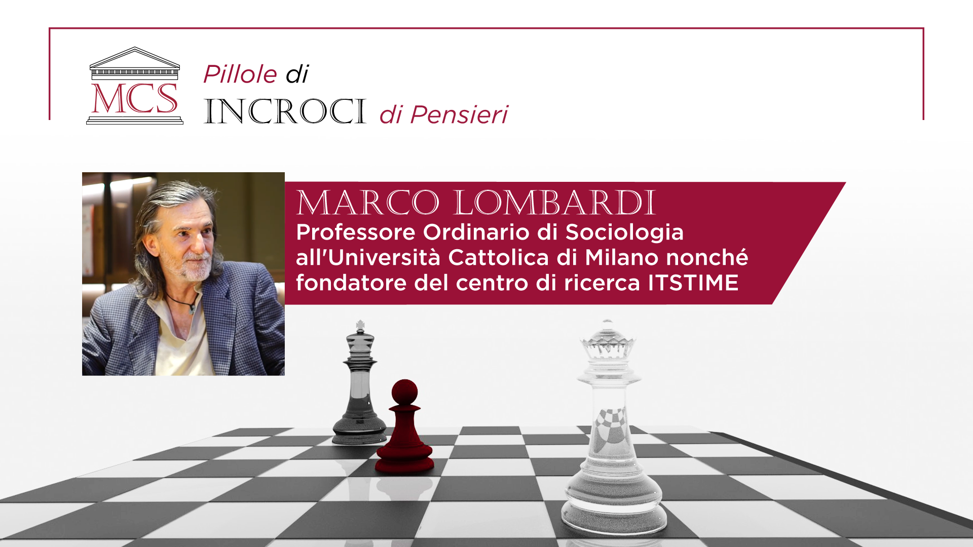 Banner Marco Lombardi Pillole Incroci di Pensieri