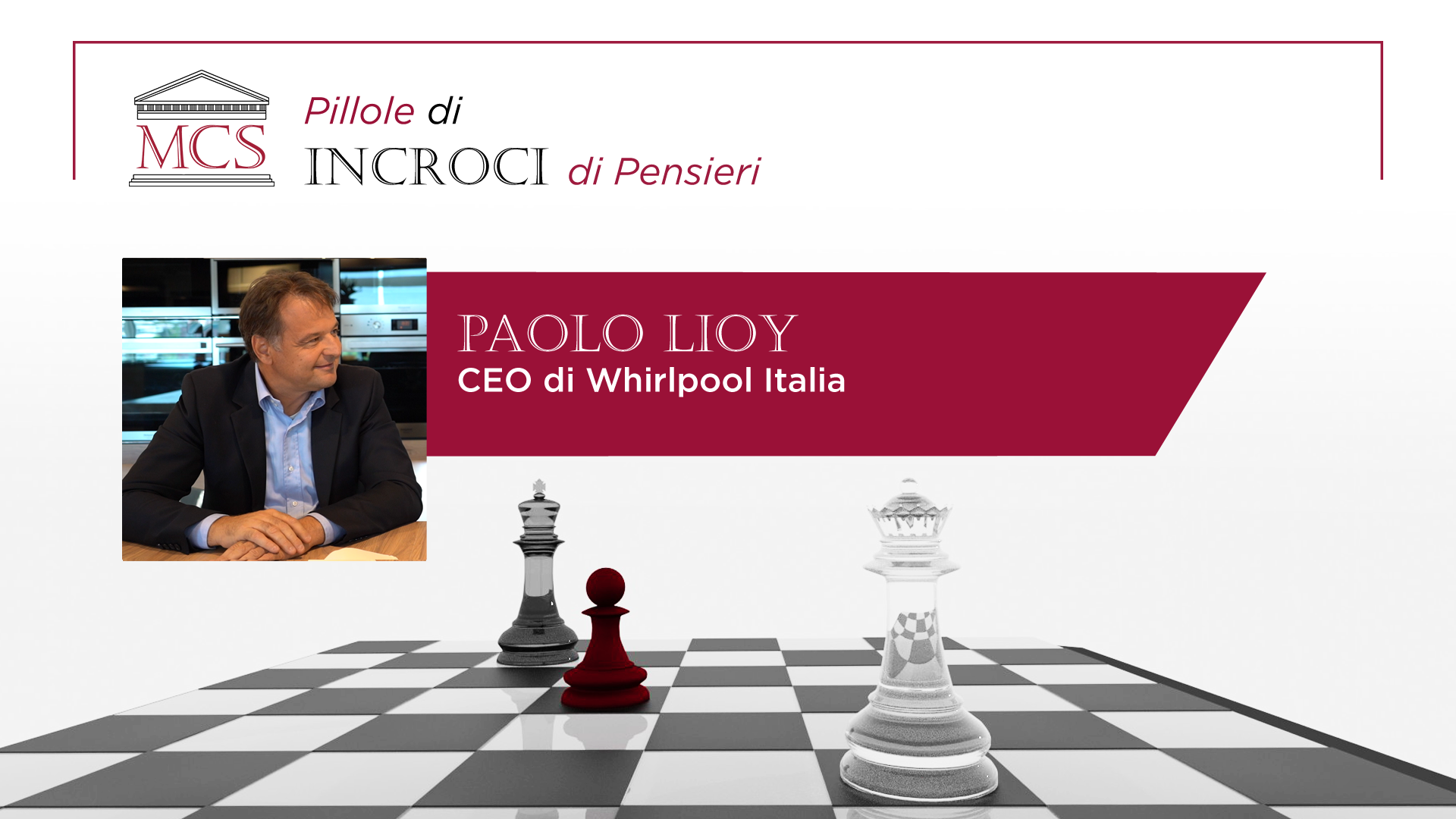 Banner Paolo Lioy Pillole Incroci di Pensieri