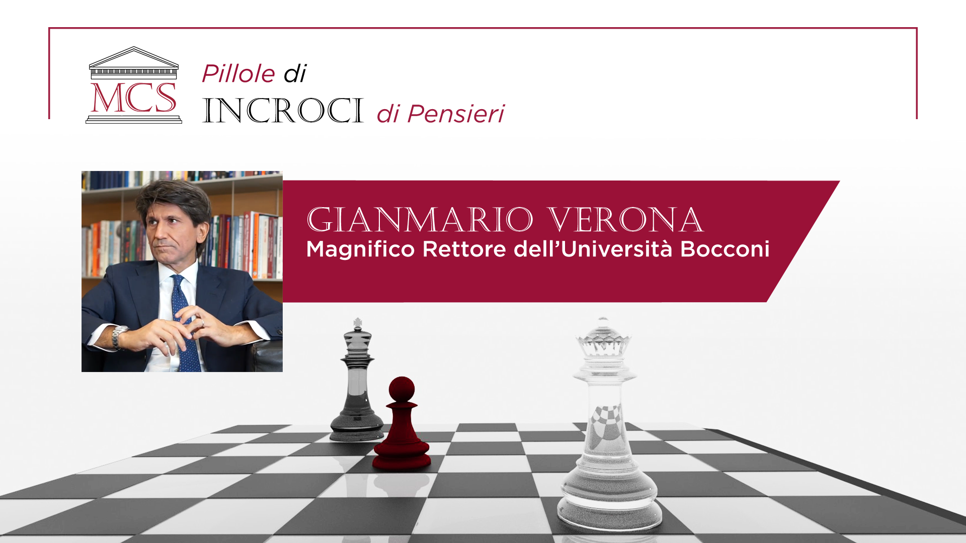 Intervista a Gianmario Verona