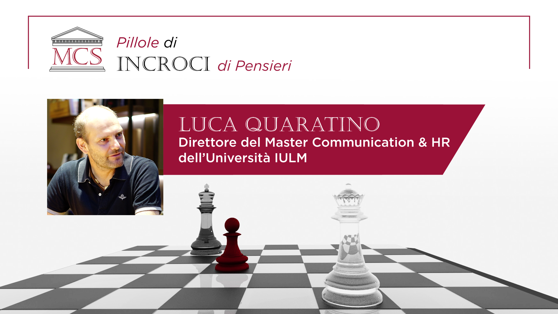 Intervista a Luca Quaratino