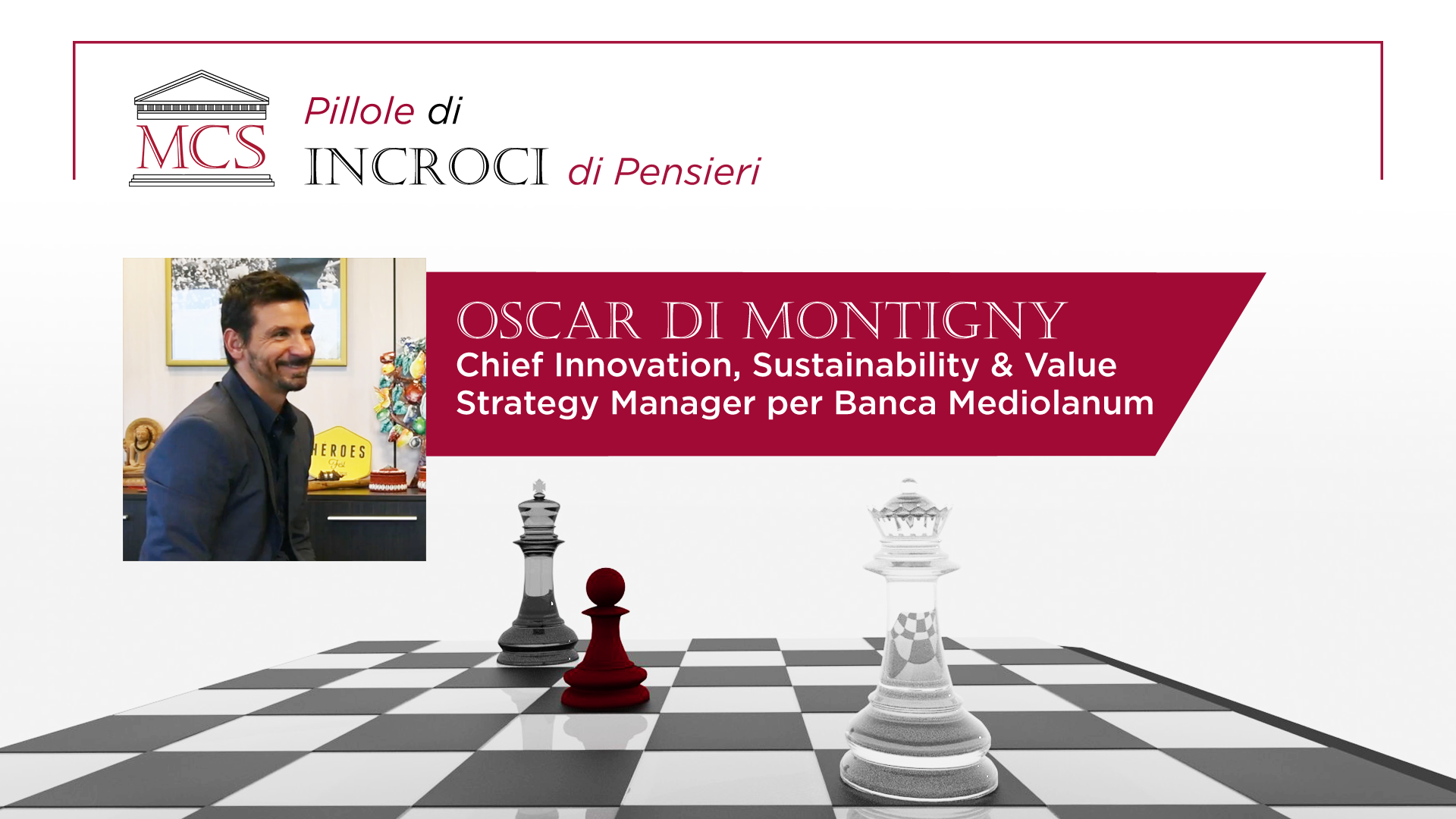 Intervista a Oscar Di Montigny