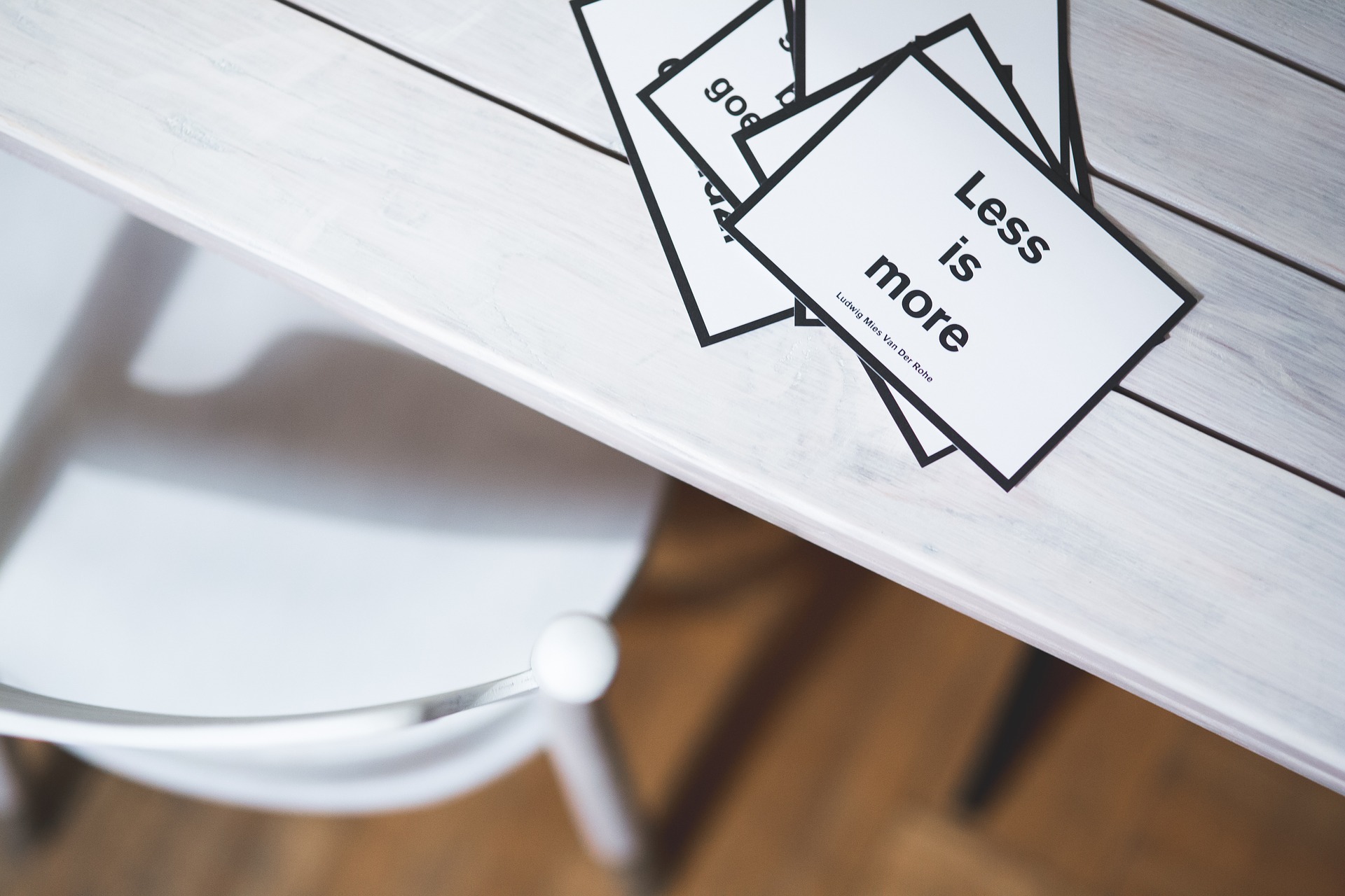 less is more, marketing, comunicazione, utenti