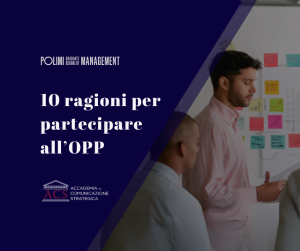 10 Ragioni per partecipare all'OPP
